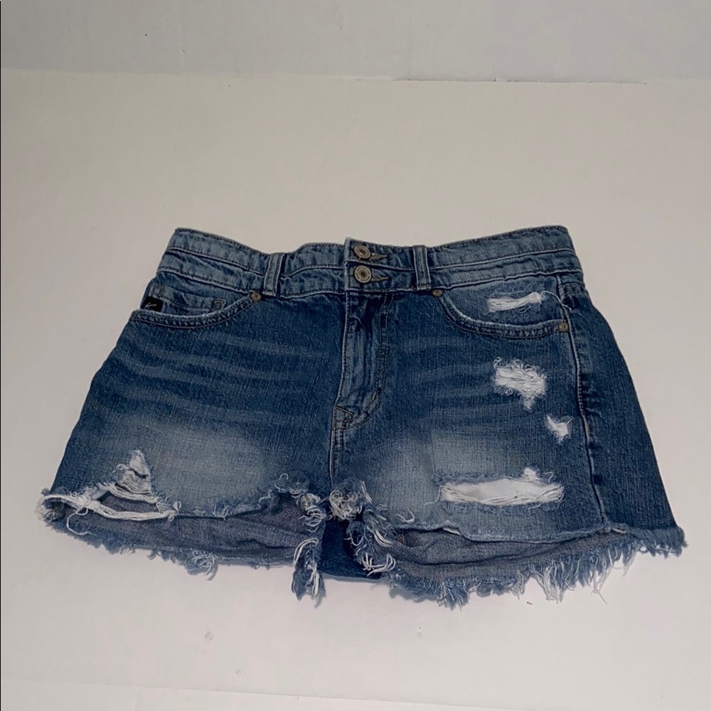 KanCan Women’s Size Small Denim Distressed Women's Jean Shorts